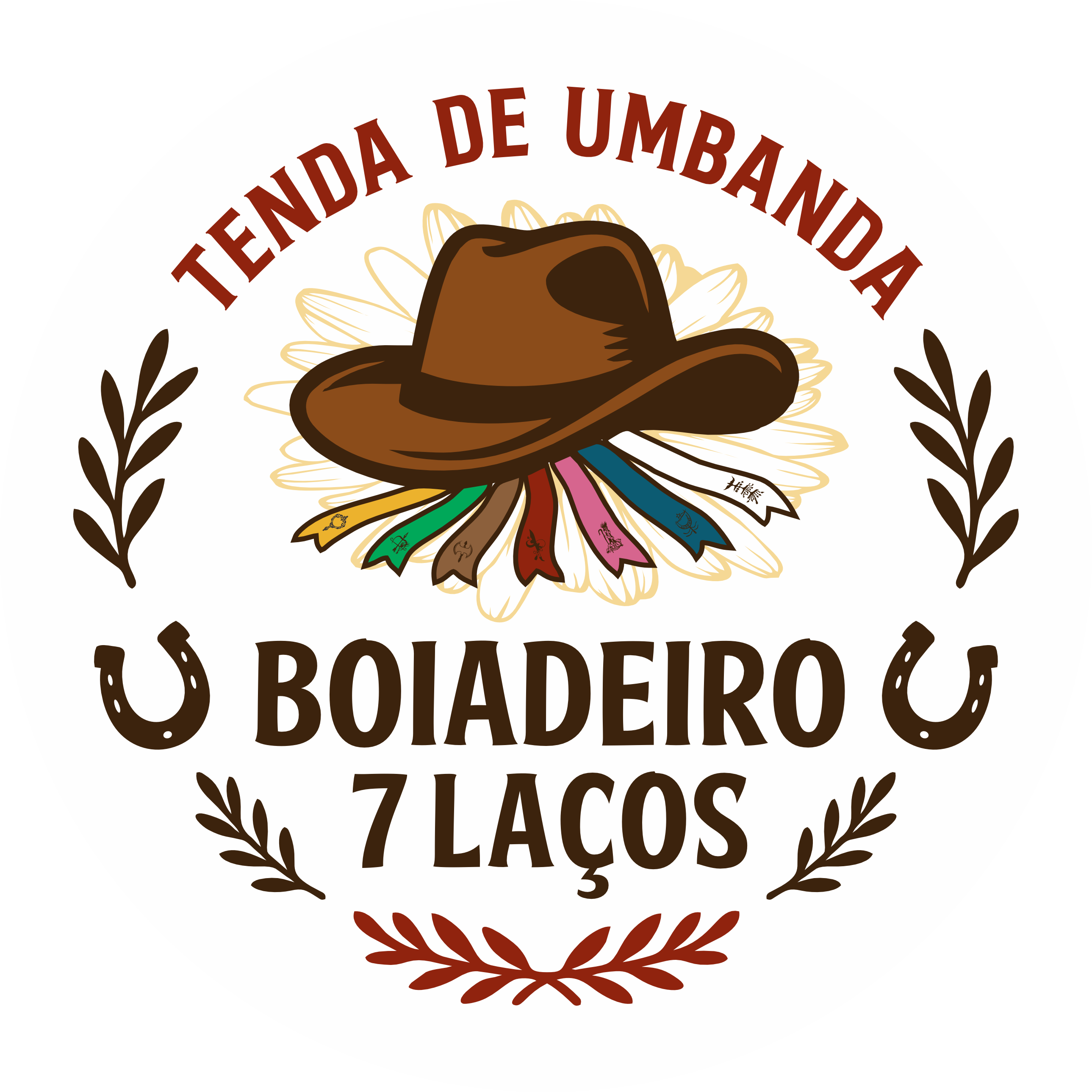 Logo do Terreiro de Umbanda Boiadeiro 7 Laços em Guaratuba
